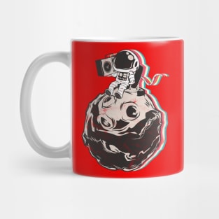 Techno Electro Music Astronaut Mug